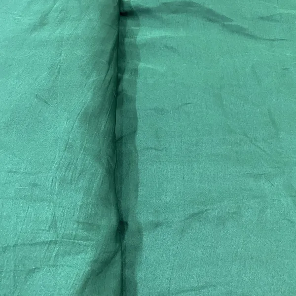 Premium_Forest_Green_Solid_Bemberg_Silk_Fabric_Default_Title