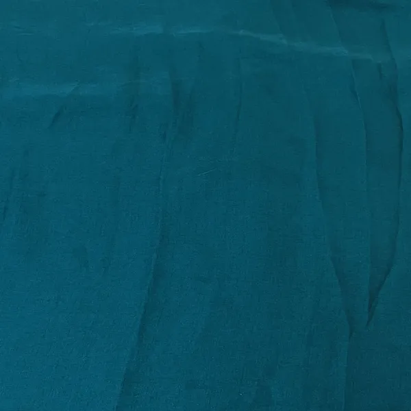 Premium_Teal_Green_Solid_Bemberg_Silk_Fabric_Default_Title