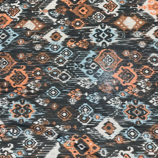 Premium_Orangee_Black_Ikkat_Print_Chiffon_Fabric_Default_Title