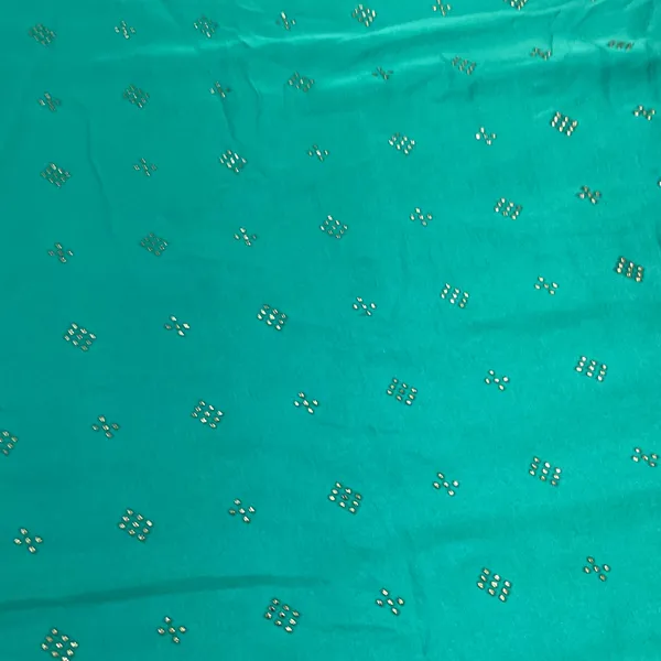 Exclusive_Turquoise_Green_Mukaish_Work_Silk_Fabric_Default_Title