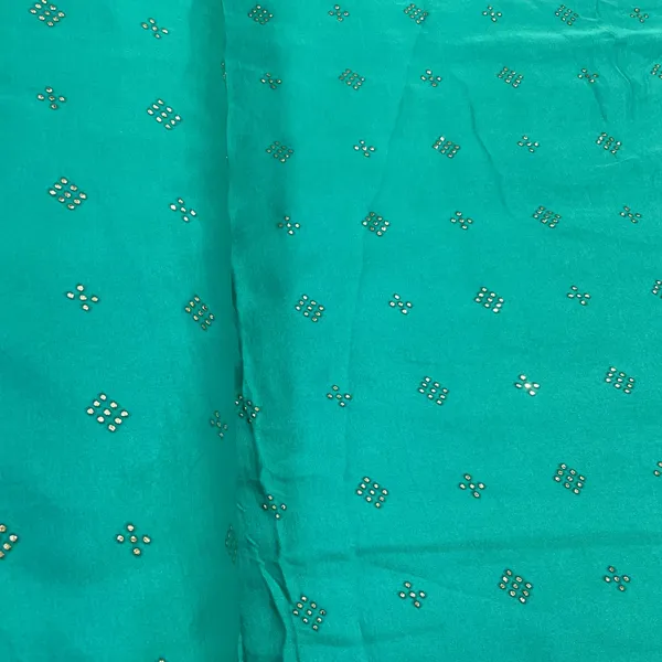Exclusive_Turquoise_Green_Mukaish_Work_Silk_Fabric_Default_Title