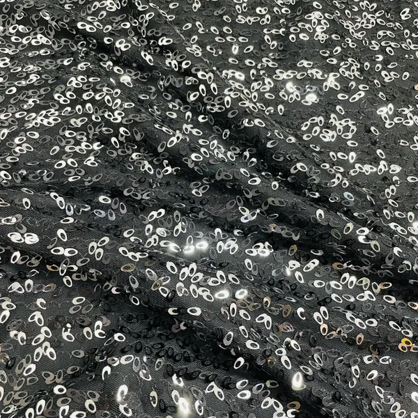Black_Silver_Sequins_Embroidery_Net_Fabric_Default_Title