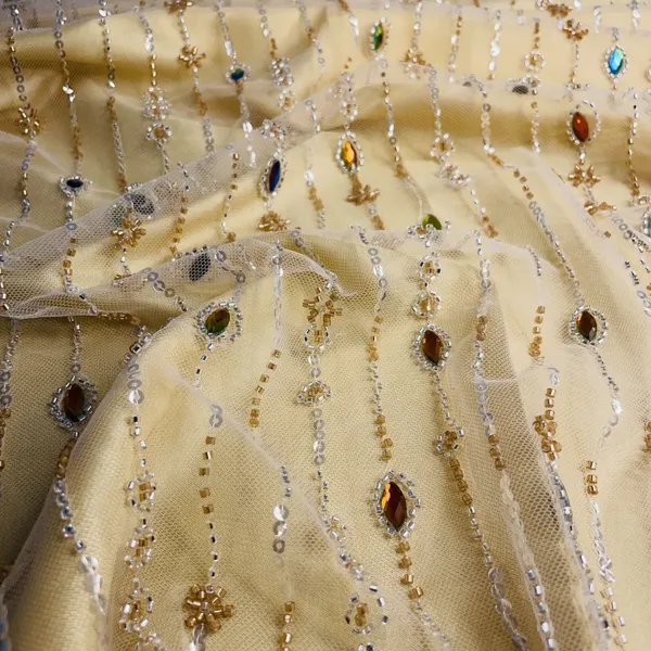 Cream_Cut_Dana_Rhinestone_Turkish_Work_Embroidery_Net_Fabric_Default_Title