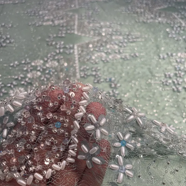 Premium_Mint_Green_Imported_Ricebeads_Handcrafted_Embroidery_Net_Fabric_Default_Title