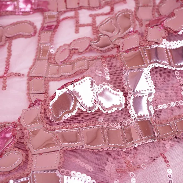Exclusive_Pink_Sequins_Metallic_Net_Fabric_Default_Title