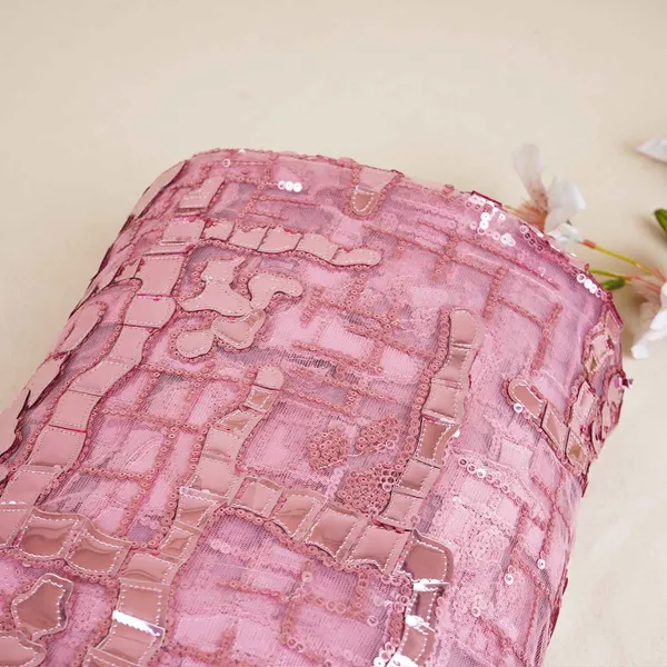 Exclusive_Pink_Sequins_Metallic_Net_Fabric_Default_Title