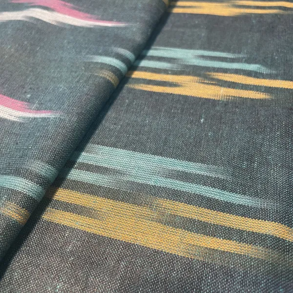 Premium_Green_Multicolor_Ikkat_Print_Cotton_Fabric_Default_Title