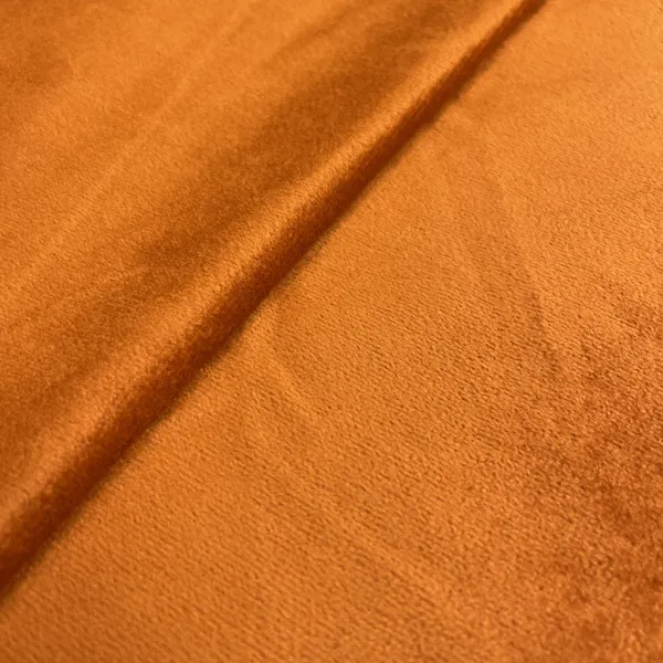 Premium_Orange_Solid_Holland_Velvet_Fabric_Default_Title