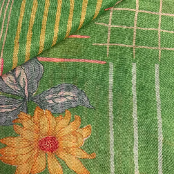 Premium_Green_Geometrical_Print_Cotton_Silk_Fabric_Default_Title