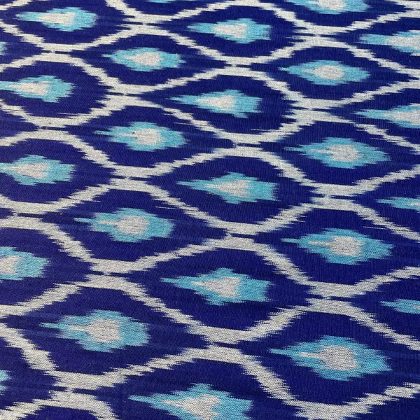 Royal_Blue_Ikkat_Print_Cotton_Fabric_18131_Default_Title