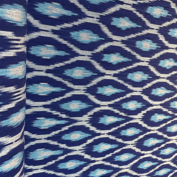 Royal_Blue_Ikkat_Print_Cotton_Fabric_18131_Default_Title