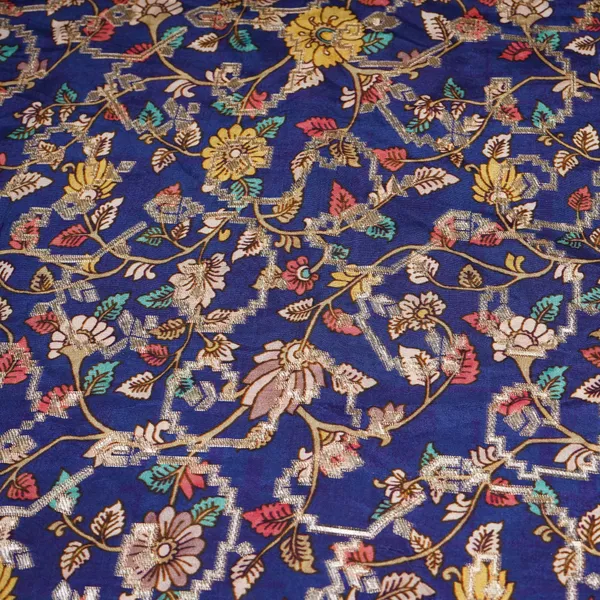 Blue_Floral_Print_Dola_Silk_Jacquard_Fabric_20313_Default_Title