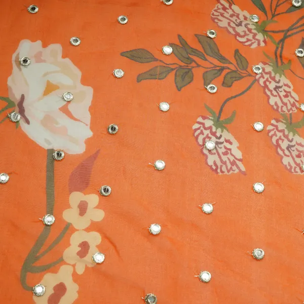 Orange_Floral_Print_Mirror_Embroidery_Organza_Fabric_21292_Default_Title