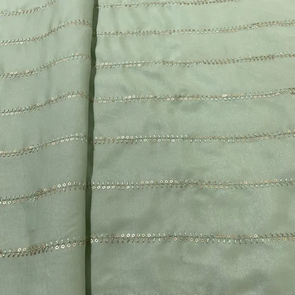 Mint_Green_Stripes_Embroidery_Bemberg_Silk_Fabric_Default_Title