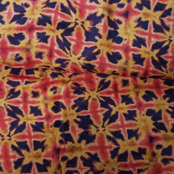 Light_Orange_Madhubani_Print_Cotton_Silk_Fabric_Default_Title