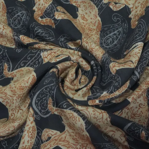 Black_Pichwai_Border_Print_Muslin_Fabric_Ssf_15722_Default_Title
