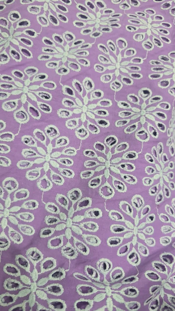 Light_Purple_Floral_Embroidery_Cotton_Schiffli_Fabric_Default_Title
