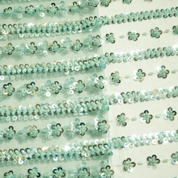 Sage_Green_Stripes_Cutdana_Sequins_Embroidery_Net_Fabric_Default_Title