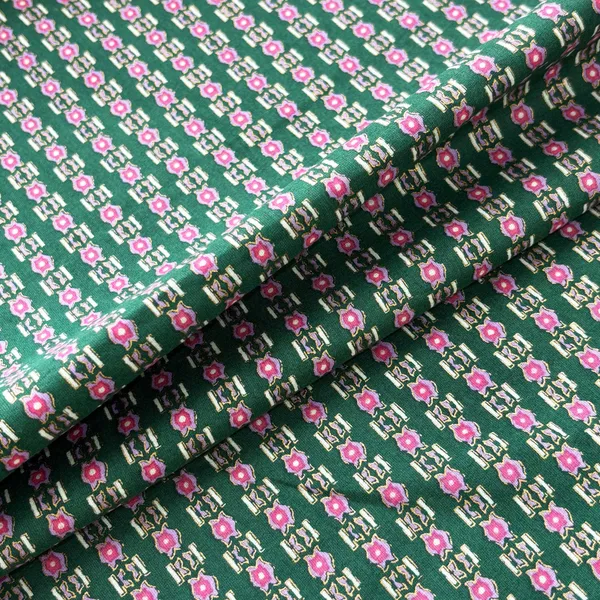 Dark_Green_Geometrical_Print_Cotton_Fabric_Pb_23764_Default_Title