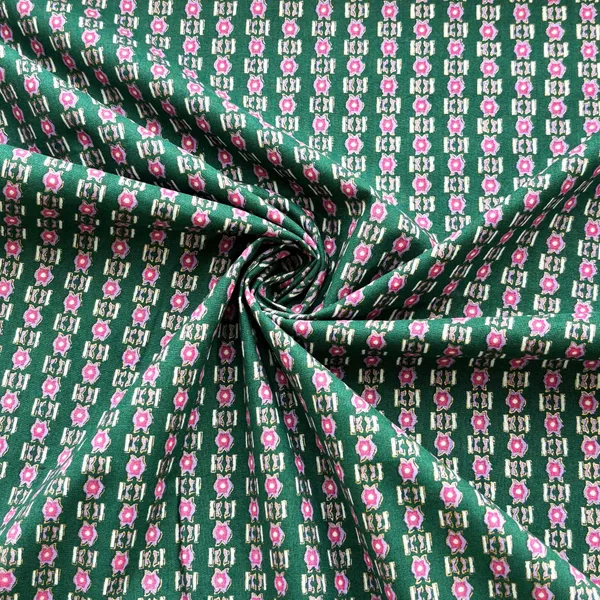 Dark_Green_Geometrical_Print_Cotton_Fabric_Pb_23764_Default_Title