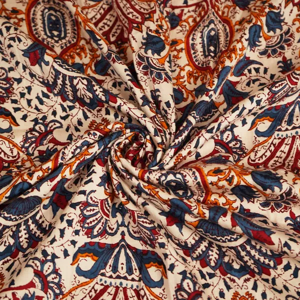 Beige_Green_Bagru_Print_Cotton_Fabric_Scf_24192_Default_Title