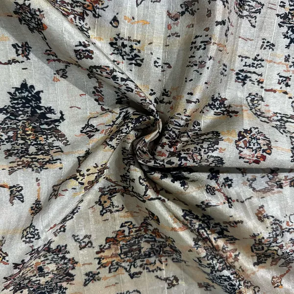Khaki_Green_Abstract_Print_Tussar_Silk_Fabric_13924_Default_Title