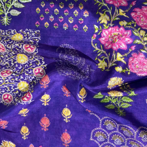 Purple_Floral_Print_Tusser_Silk_Fabric_20360_Default_Title
