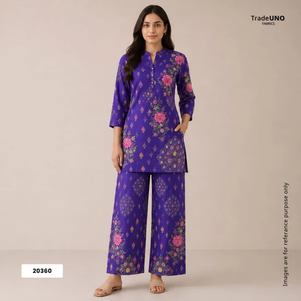 Purple_Floral_Print_Tusser_Silk_Fabric_20360_Default_Title