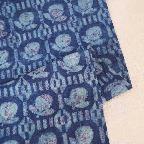 Indigo_Dabu_Print_Cotton_Fabric_Nc_24555_Default_Title