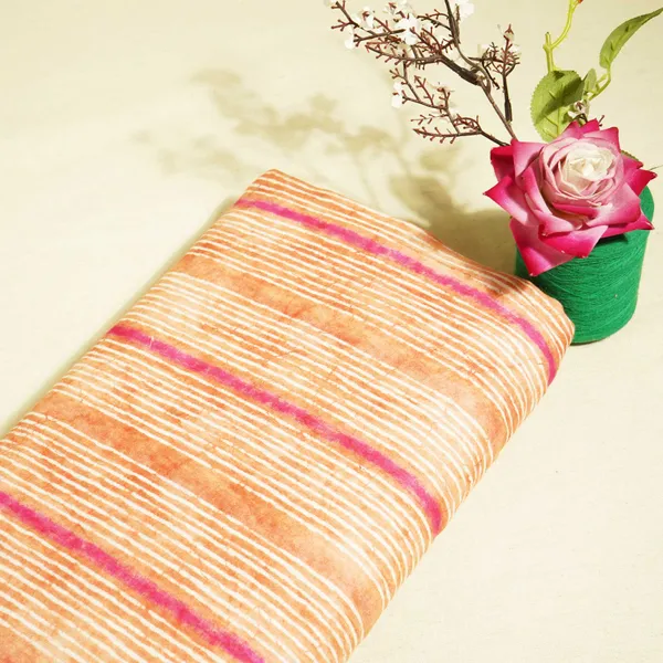 Orange_Multicolor_Stripes_Print_Cotton_Mulmul_Fabric_Gt_25463_Default_Title