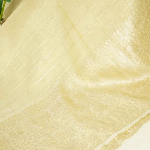 Gold_Zari_Check_Border_Work_Tissue_Organza_Df_15706_Default_Title