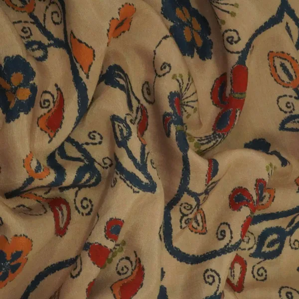 Creame_Blue_Tropical_Print_Viscose_Muslin_Ss_17437_Default_Title