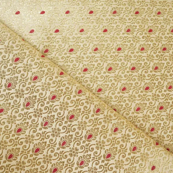 Beige_Mina_Buta_Jaal_Brocade_Fabric_Kr_28066_Default_Title