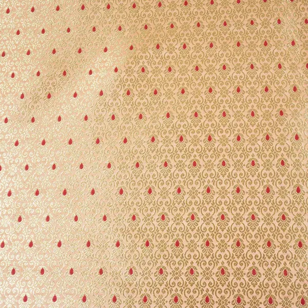 Peach_Mina_Buta_Jaal_Brocade_Fabric_Kr_28068_Default_Title