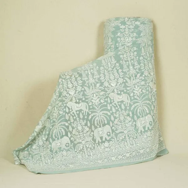 Sky_Blue_Chikanikari_Georgette_Fabric_Dr_28079_Default_Title