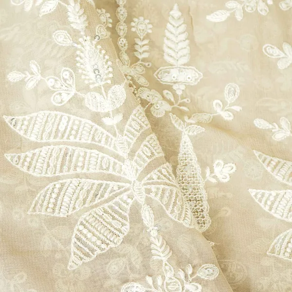 Fawn_Chikankari_Georgette_Fabric_Dr_28081_Default_Title