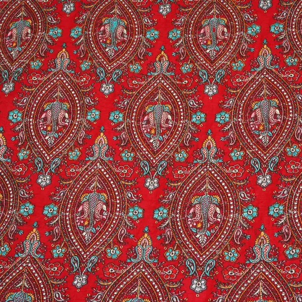 Red_Kashmiri_Embroidery_Raw_Silk_Fabric_Dr_28219_Default_Title
