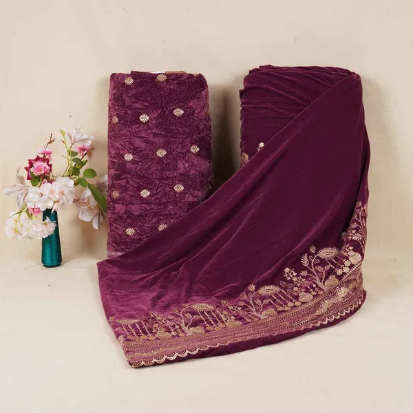 Pink_Border_Work_Cutdana_Velvet_9000_Fabric_Sc_28254_Default_Title