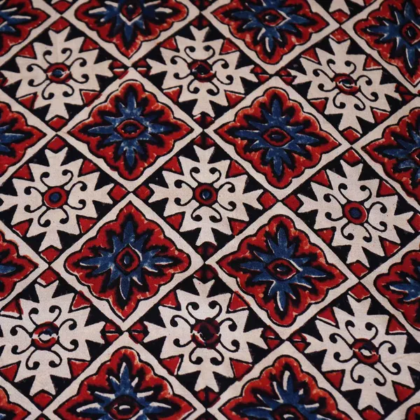 Cream_Ajrakh_Print_Modal_Satin_Fabric_Eeg_28712_Default_Title