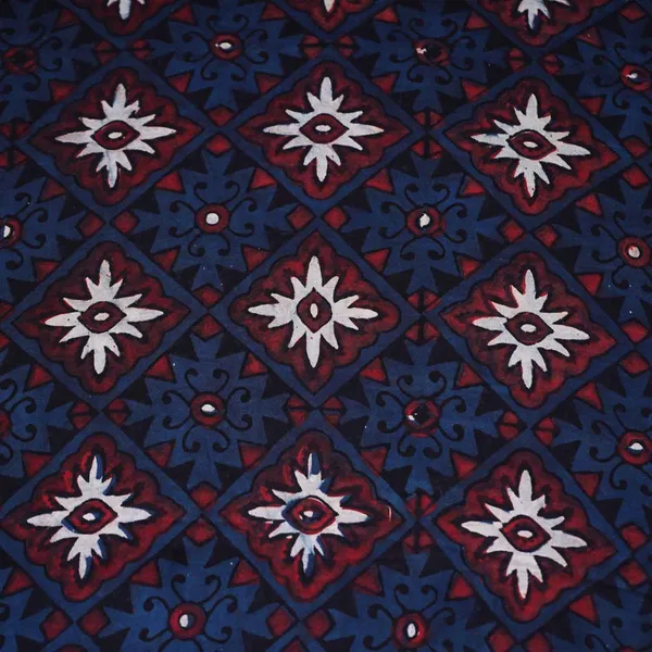 Navy_Blue_Ajrakh_Print_Modal_Satin_Fabric_Eeg_28733_Default_Title