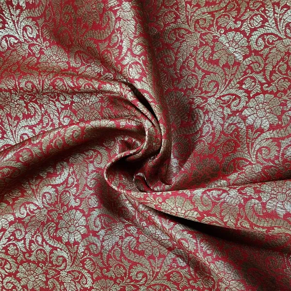 Red_Antick_Gold_Jaal_Brocade_Fabric_Nh_28893_Default_Title