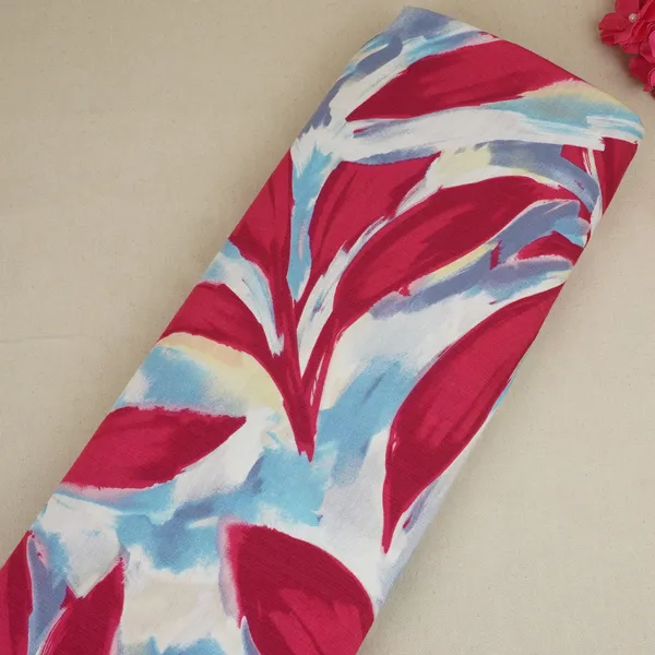 Red_With_Multicolor_Abstract_Print_Viscose_Linen_Pdm_29473_Default_Title