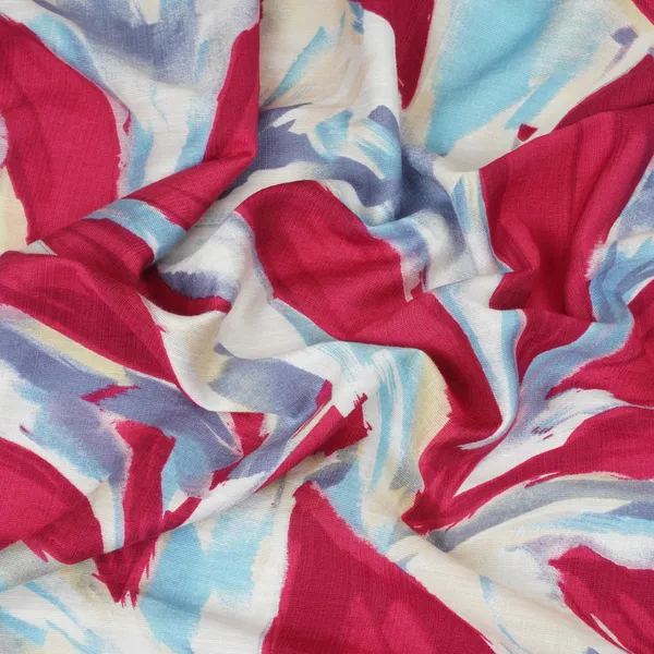 Red_With_Multicolor_Abstract_Print_Viscose_Linen_Pdm_29473_Default_Title