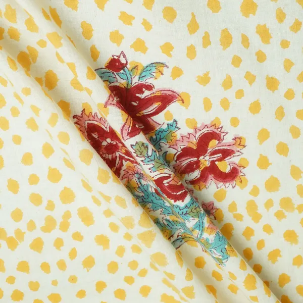 Orange_Handblock_Print_Cotton_Fabric_Dh_29445_Default_Title