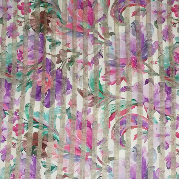 Off_White_With_Multicolor_Floral_Print_Tissue_Chanderi_Fabric_Mt_29487_Default_Title