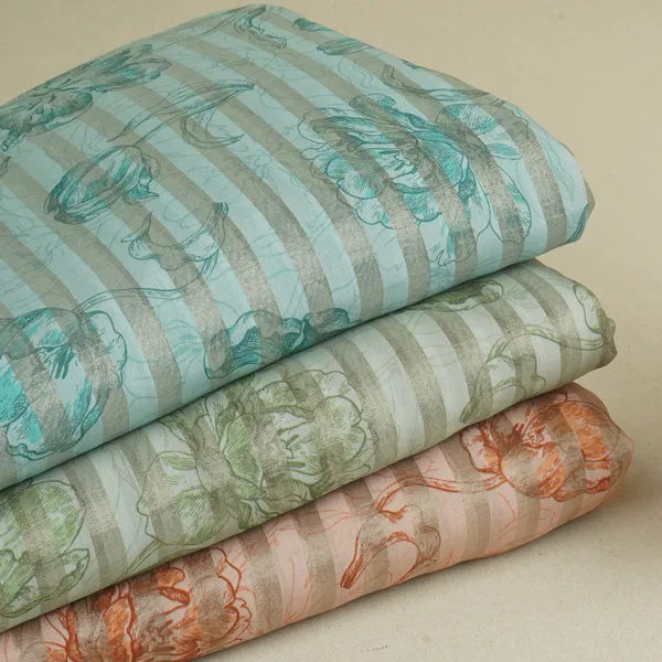 Peach_Floral_Print_Tissue_Chanderi_Fabric_Mt_29490_Default_Title