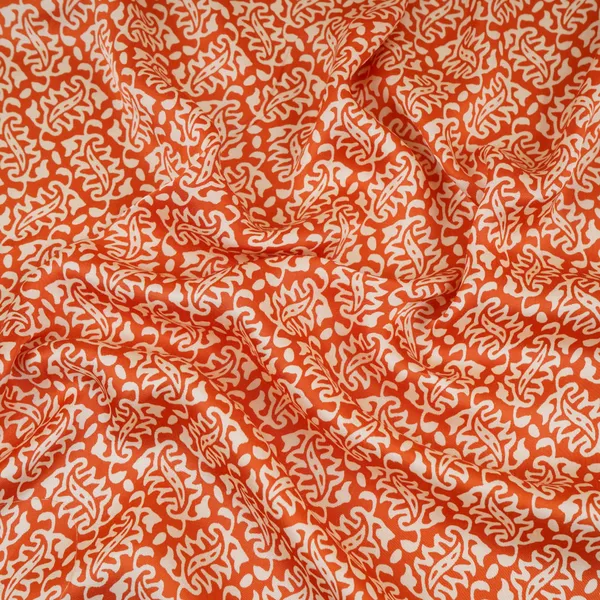 Orange_Bagru_Print_Modal_Satin_Sn_29498_Default_Title