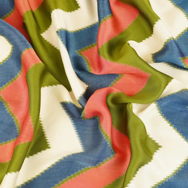 Green_With_Multicolor_Chervon_Print_Modal_Satin_Sn_29505_Default_Title