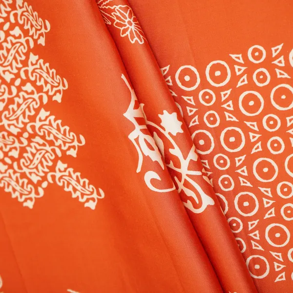 Orange_Floral_Block_Print_Modal_Satin_Sn_29520_Default_Title