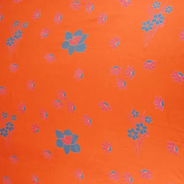 Orange_Floral_Print_Modal_Satin_Sn_29524_Default_Title